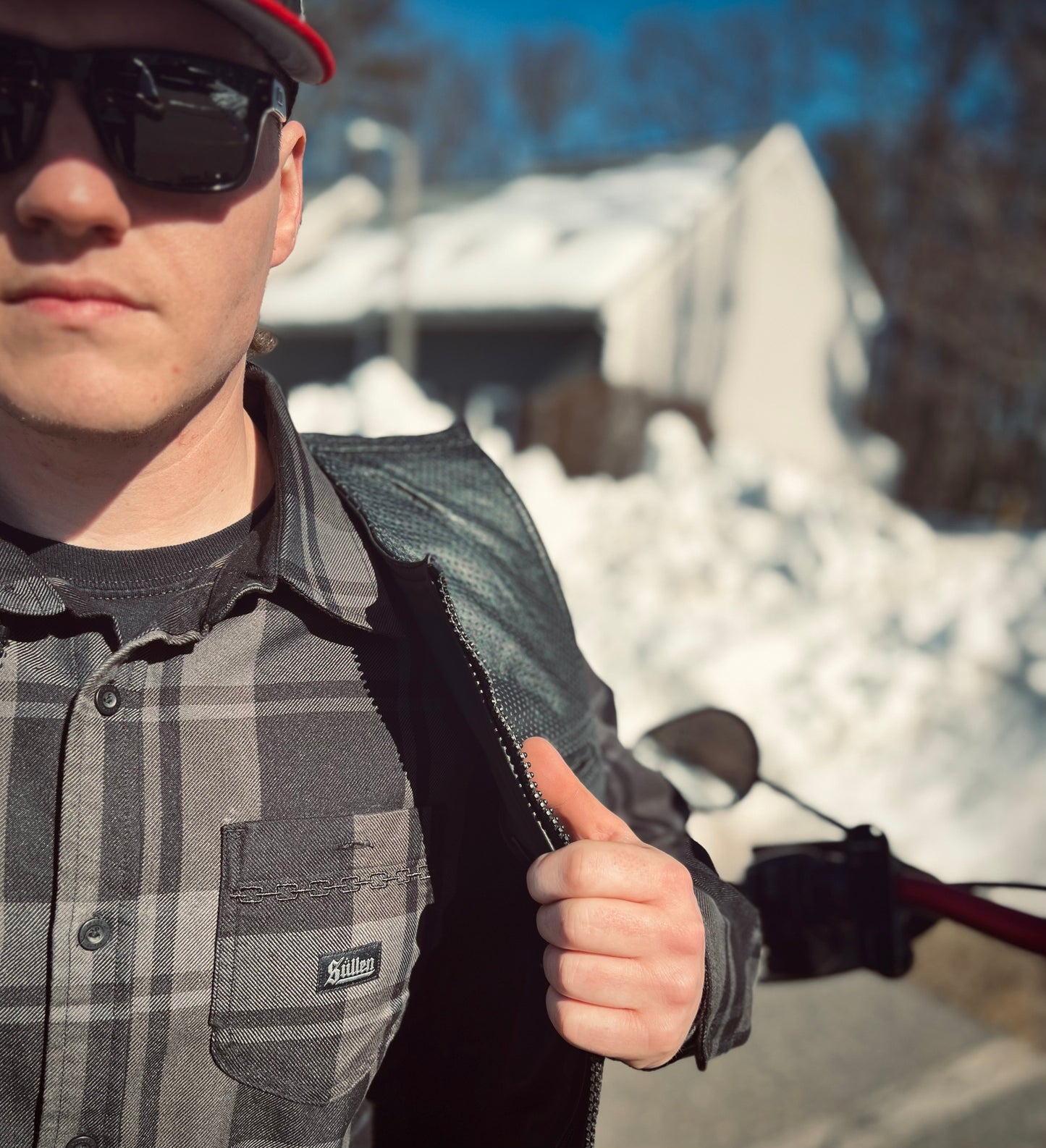 Sullen Overcast Flannel - Black