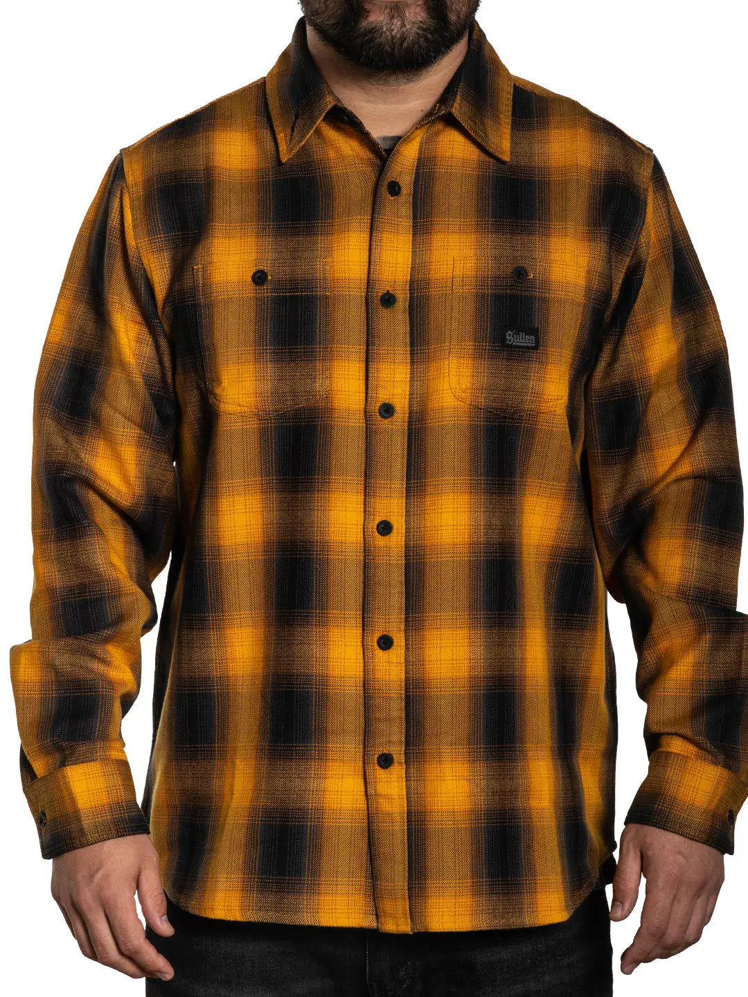 Sullen Bolt Flannel - Gold