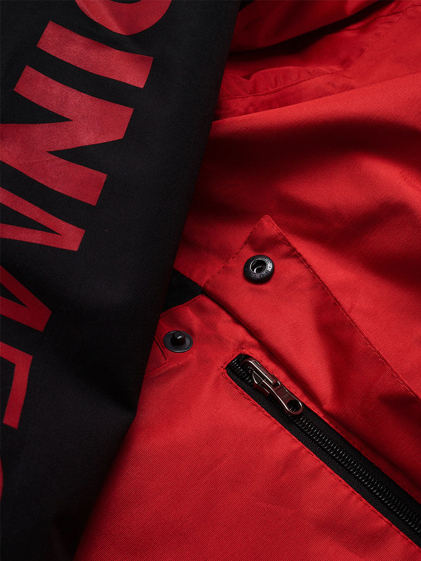 Odin AT3 Anorak Jacket - Red & Black