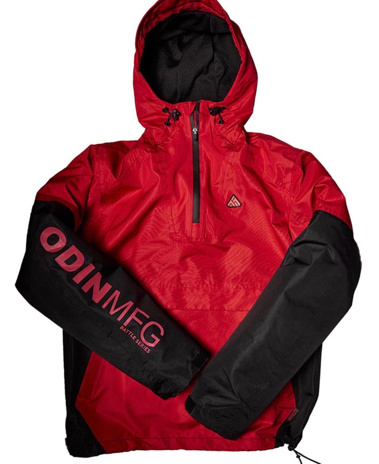 Odin AT3 Anorak Jacket - Red & Black