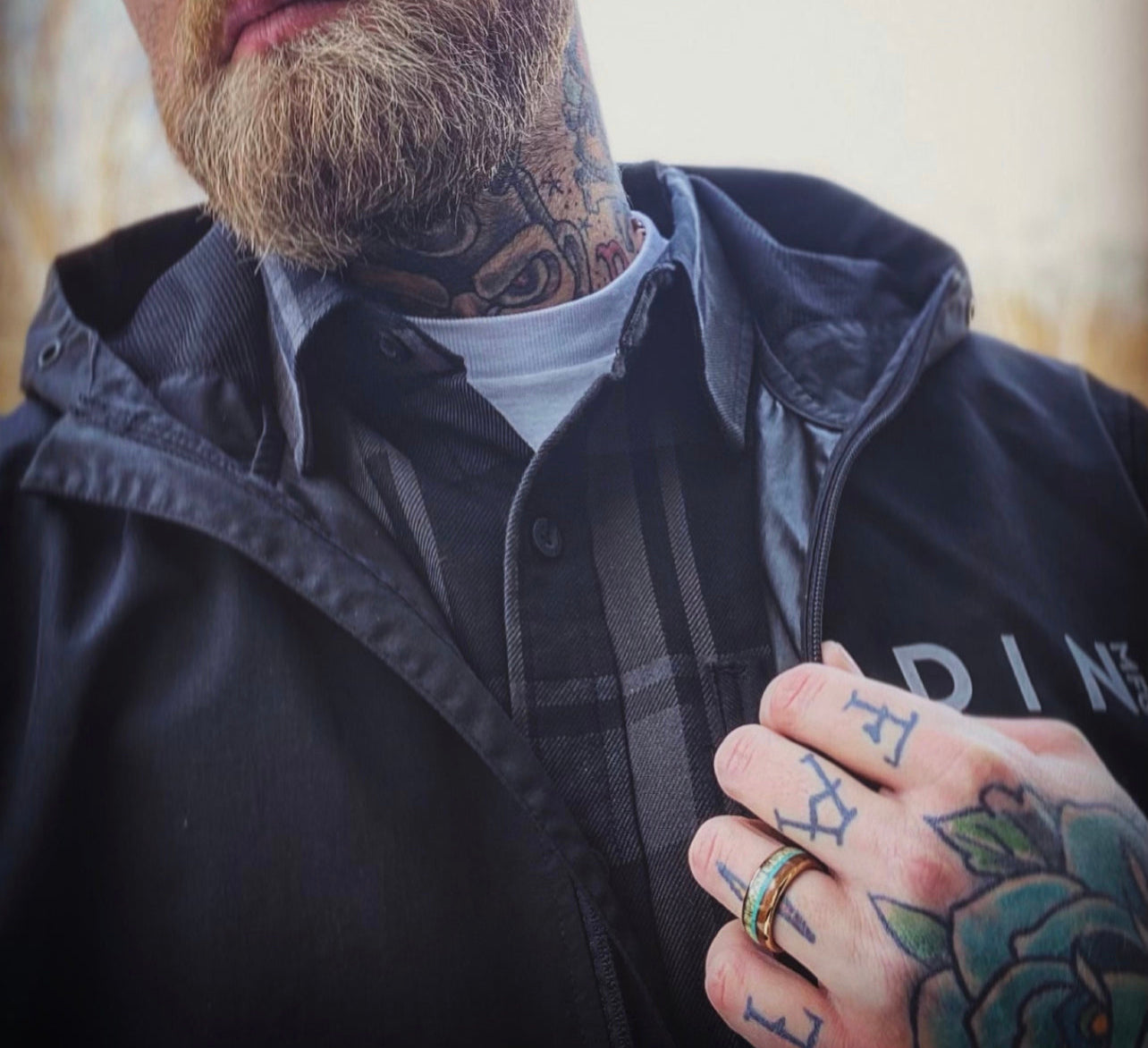 Sullen Overcast Flannel - Black